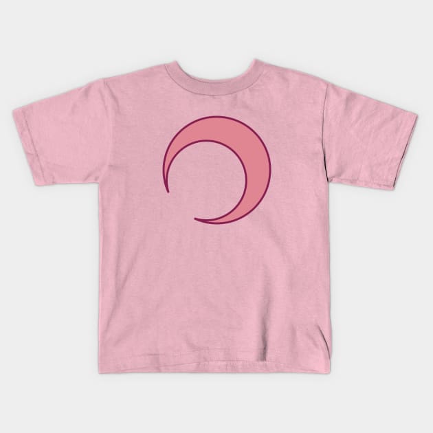 MOON PRISM - CHIBI MOON SIGN Kids T-Shirt by sorenkalla